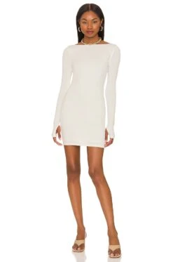 Elise Mini Dress White