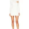 Kara Mini Dress Ivory -Fashion Clothing Store NYOU WD32 V1