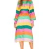 Olivia Rubin Mina Dress Bright Stripe -Fashion Clothing Store OLRB WD21 V1