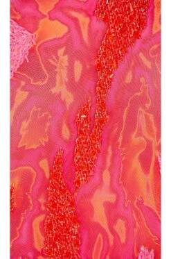 Zusi Sleeveless Mini Dress Pink & Burnt Orange Combo 9 Zusi Sleeveless Mini Dress Pink & Burnt Orange Combo -Fashion Clothing Store ONAR WD2 V4