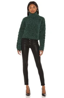 Paige Hoxton Ultra Skinny With Exposed Buttonfly Black Fog Luxe Coating -Fashion Clothing Store PAIG WJ1388 V4