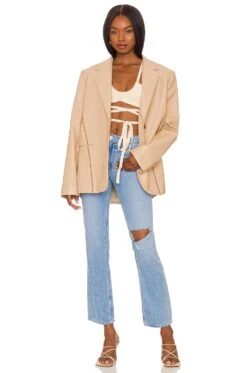 Paige Noella Straight Chamomile Destructed -Fashion Clothing Store PAIG WJ1508 V4