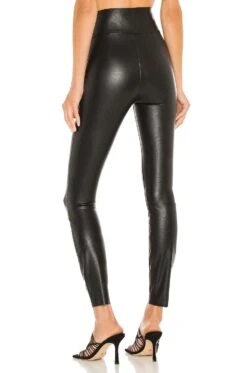 Paige Sheena Faux Leather Legging Black 8 Paige Sheena Faux Leather Legging Black -Fashion Clothing Store PAIG WP90 V3