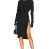 Laroi Knit Dress Black -Fashion Clothing Store PFER WD49 V1