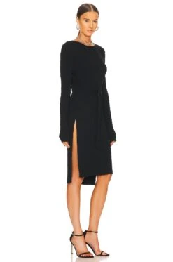 Laroi Knit Dress Black 6 Laroi Knit Dress Black -Fashion Clothing Store PFER WD49 V2