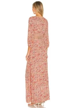 Joan Maxi Dress Orange Malva -Fashion Clothing Store PSTB WD84 V3