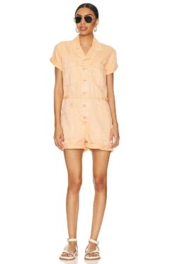 Parker Romper Sherbet Snow