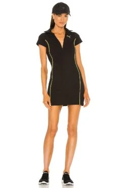 Dark Dreams Bodycon Dress Puma Black