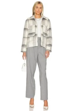 RAILS Cheyenne Zip Up Jacket Snow Grey -Fashion Clothing Store RAIL WO108 V5