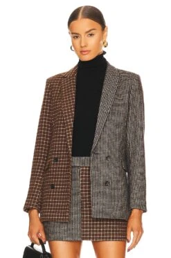 RAILS Cody Blazer Mixed Mini Check