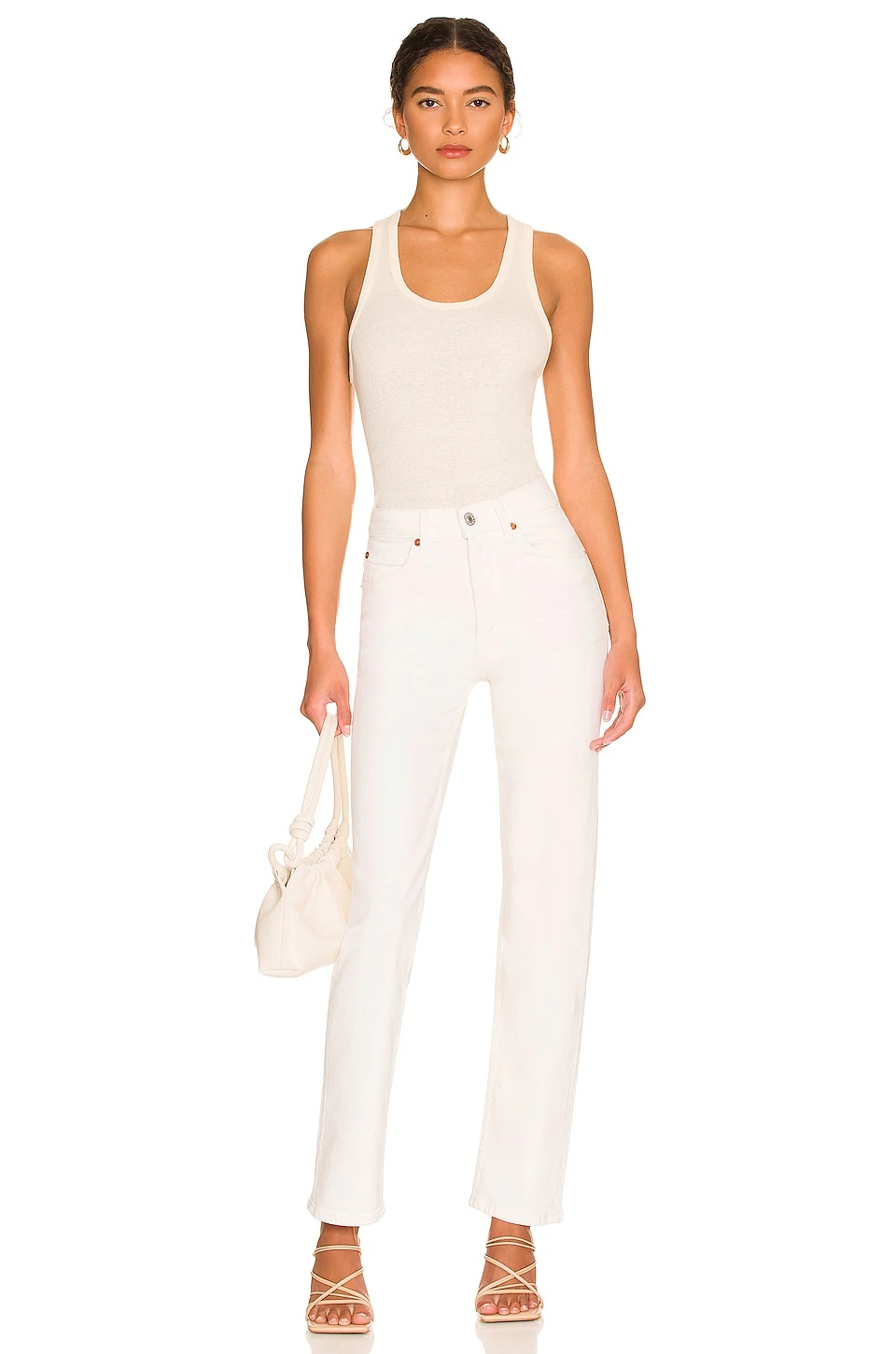 RE/DONE Originals 70's Straight Vintage White 6 RE/DONE Originals 70's Straight Vintage White - Image 4