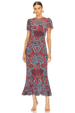 Lulani Dress Aura Blossom 12 Lulani Dress Aura Blossom -Fashion Clothing Store RHOR WD125 V1 2