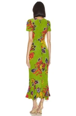 Lulani Maxi Dress Green Lanai -Fashion Clothing Store RHOR WD144 V3