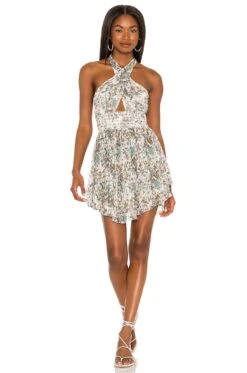 Braw Mini Dress Multihued