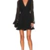 Tyra Mini Dress Black -Fashion Clothing Store ROCS WD230 V1