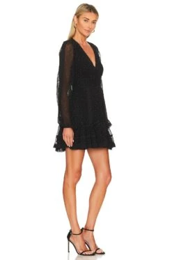 Tyra Mini Dress Black -Fashion Clothing Store ROCS WD230 V2