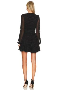 Tyra Mini Dress Black -Fashion Clothing Store ROCS WD230 V3