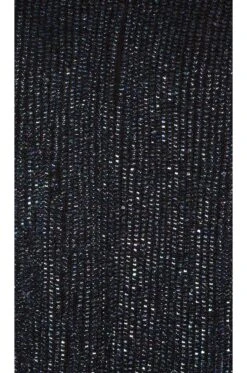 Gabrielle Dress Metallic Black -Fashion Clothing Store ROFR WD145 V4