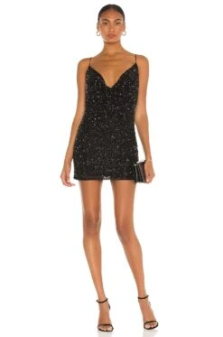 Mich Mini Dress Bronze -Fashion Clothing Store ROFR WD169 V1 1