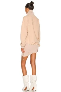 Desreen Dress Hummus -Fashion Clothing Store ROFR WD215 V3