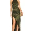 Sab Dress Army Green -Fashion Clothing Store ROFR WD408 V1
