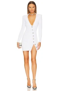 Mimi Dress Pink Marshmallow -Fashion Clothing Store ROFR WD483 V1