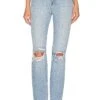 Ellie Worn Slim Straight Light Denim -Fashion Clothing Store ROLS WJ161 V1