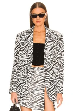 Bryson Blazer Zebra