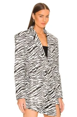 Bryson Blazer Zebra -Fashion Clothing Store RONR WO27 V3