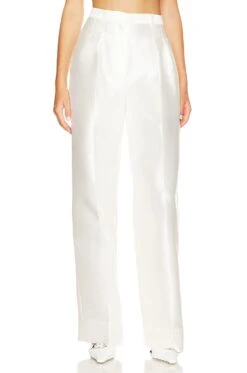 PANTALON DROIT CARRINE Ivory