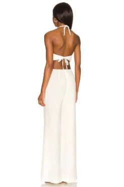Kenya Jumpsuit White -Fashion Clothing Store RUMR WC1 V3