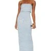 Tucker Maxi Dress Blue -Fashion Clothing Store RUMR WD32 V1