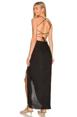 Lou Lou Maxi Black -Fashion Clothing Store RUMR WD4 V3