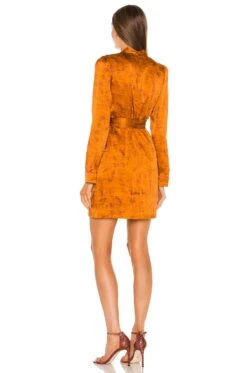 Bibi Dress Copper Marbling -Fashion Clothing Store SALN WD150 V3