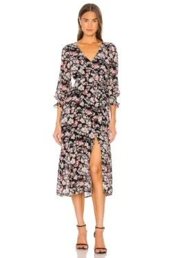Sanctuary Fontana Midi Dress Filtered Spring
