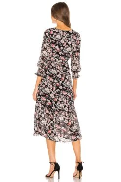 Sanctuary Fontana Midi Dress Filtered Spring 7 Sanctuary Fontana Midi Dress Filtered Spring -Fashion Clothing Store SANC WD213 V3