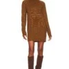 Sanctuary The Sweater Mini Dress Spice -Fashion Clothing Store SANC WD239 V1