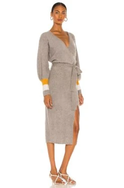 Sasha Dress Grey -Fashion Clothing Store SAYR WD295 V2