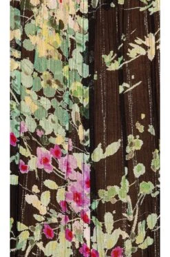 Lunetta Midi Dress Black Floral -Fashion Clothing Store SBNA WD106 V4