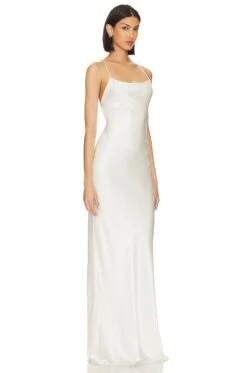 X Revolve Gatsby Gown White 7 X Revolve Gatsby Gown White -Fashion Clothing Store SCOL WD194 V3