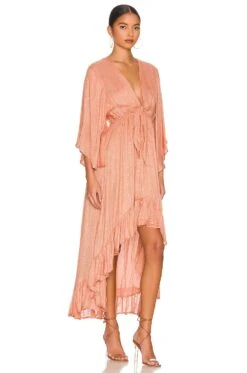 ROBE JULIANA Saint Barth Terracotta -Fashion Clothing Store SDRE WD157 V2