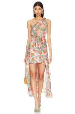 Serena Dress Havana Tutti Frutti -Fashion Clothing Store SDRE WD182 V5