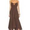 Tahlia Dress Chocolate -Fashion Clothing Store SDYS WD109 V1