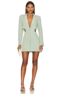 X Revolve Bondi Dress Sage -Fashion Clothing Store SDYS WD130 V1 2