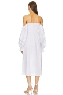 Atlanta Dress White -Fashion Clothing Store SEPE WD6 V3