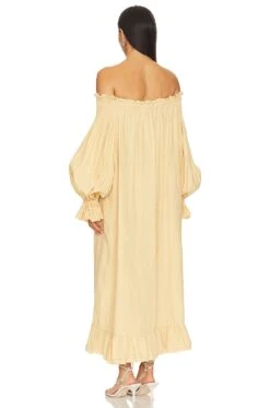 Romantica Loungewear Dress Beige -Fashion Clothing Store SEPE WD8 V3