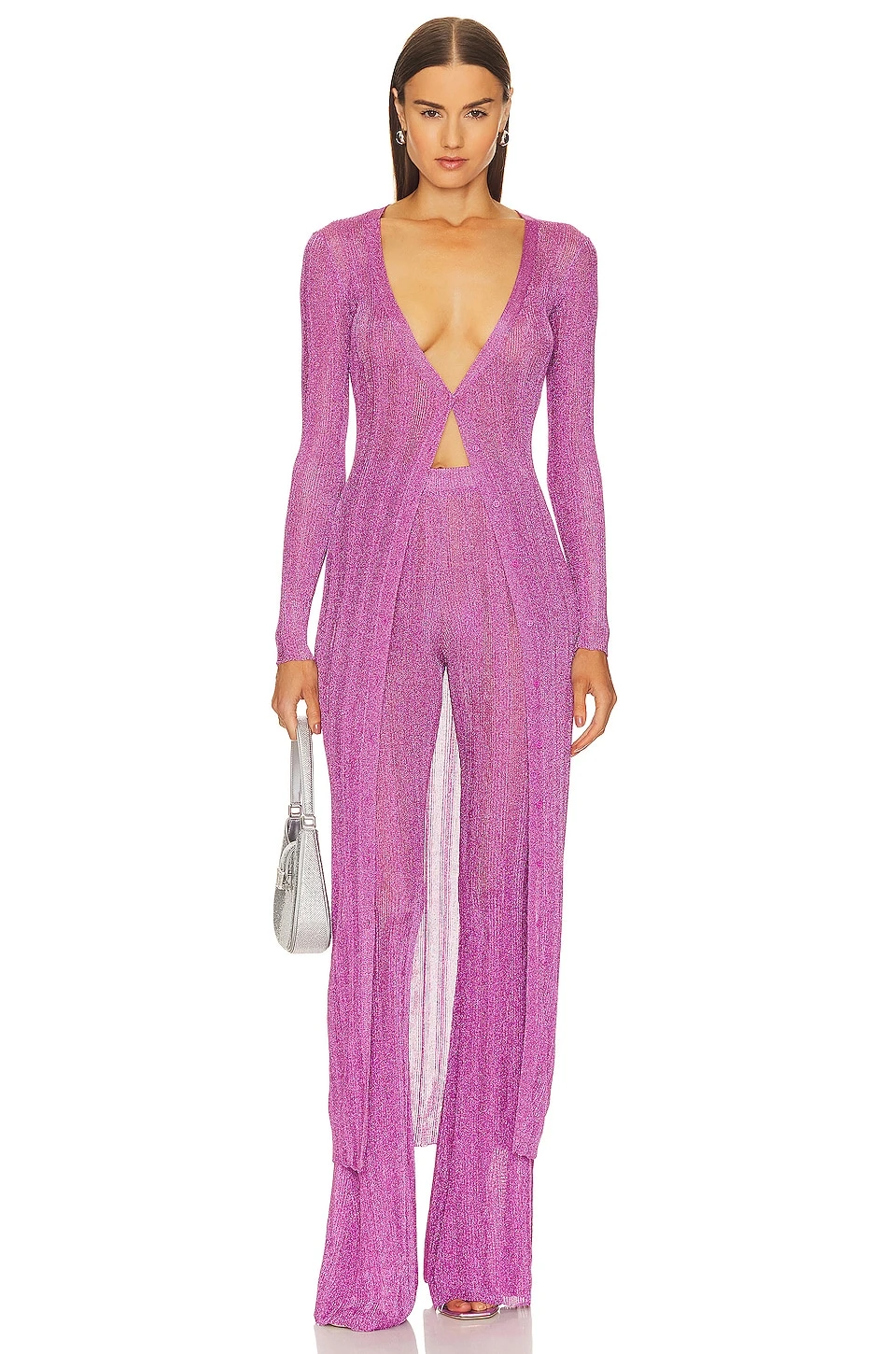 Jasper Cardigan Lilac 4 Jasper Cardigan Lilac - Image 2