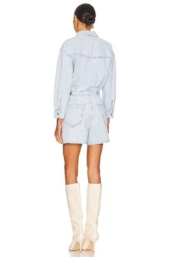 7 For All Mankind Surplus Romper Tuberose Rigid -Fashion Clothing Store SEVE WR13 V3