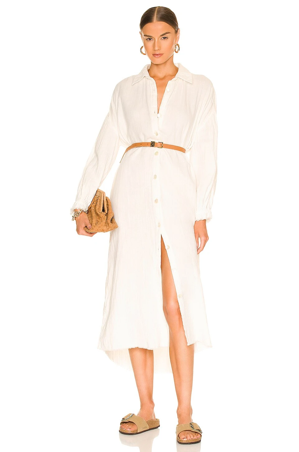 Show Me Your Mumu Captain Button Down Dress Cream 3 Show Me Your Mumu Captain Button Down Dress Cream