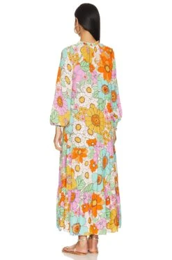 Show Me Your Mumu Birdie Maxi Dress Flower Market -Fashion Clothing Store SHOW WD549 V4